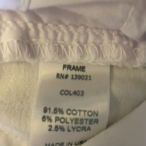 Frame LeSkinny de Jeanne Blanc Jeans - Picture 9 of 10